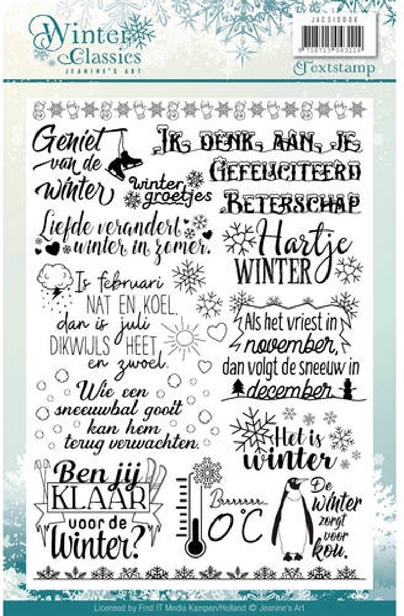 Stempel - Jeanines Art - Winter Classics